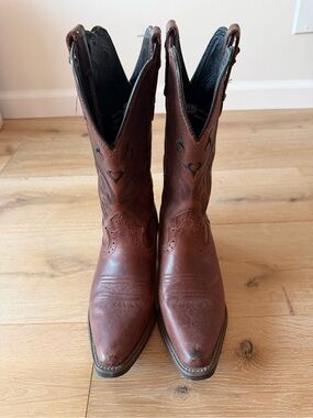 Justin Boots Brown Leather Boot